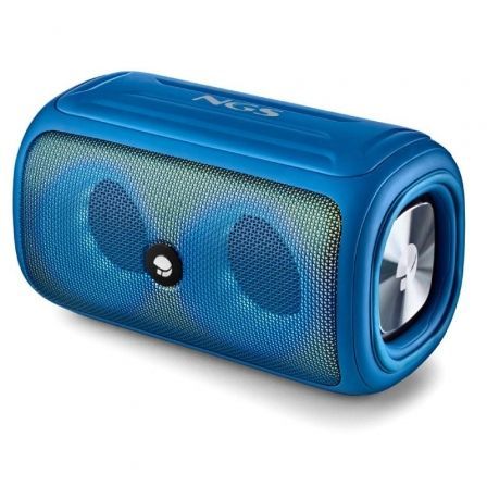 NGS Roller Beast Altavoz Bluetooth Portátil 32W TWS - Iluminación RGB - Autonomía 30h - Resistencia al Agua IPX5 - Correa Transporte NGS Roller Beast Altavoz Bluetooth Portátil 32W TWS - Iluminación RGB - Autonomía 30h - Resistencia al Agua IPX5 - Correa Transporte